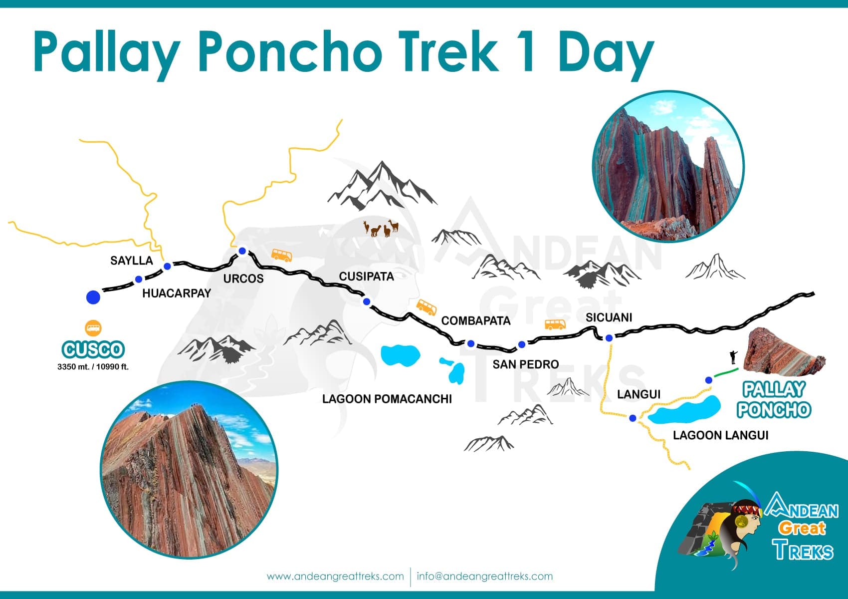 Descubre la nueva montaña de colores  Pallay  Poncho en Peru