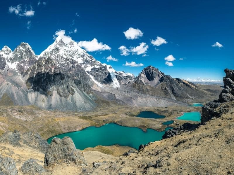 AUSANGATE TREK: UPIS - ARAPA PASS - PUCA COCHA 