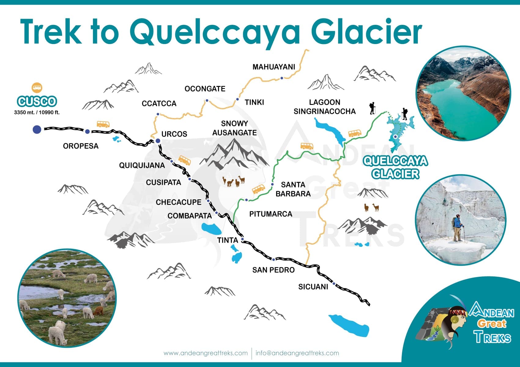 Erkunden Sie den Quelccaya-Gletscher in Peru 2 Tage