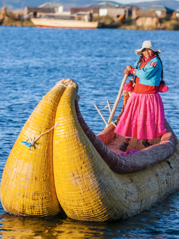 DIE SCHWIMMENDEN INSELN DER UROS