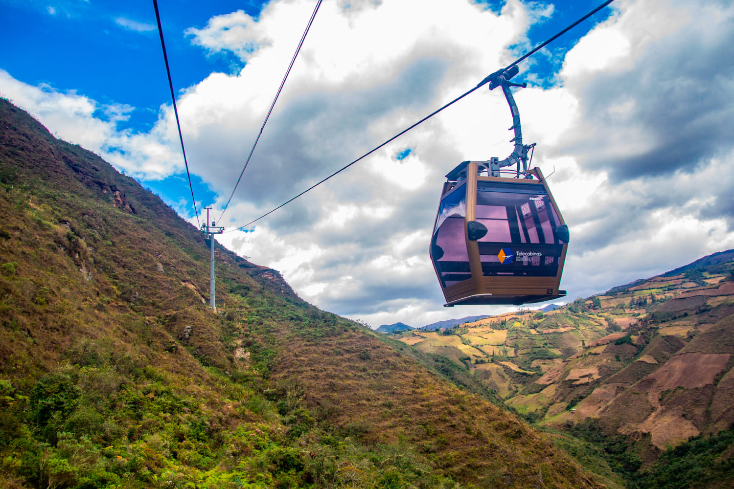 Kuelap Fortress cable car system