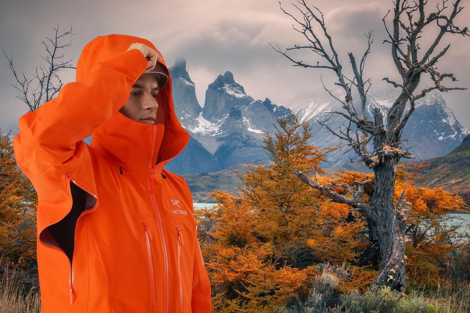 Andes 2025 forest raincoat