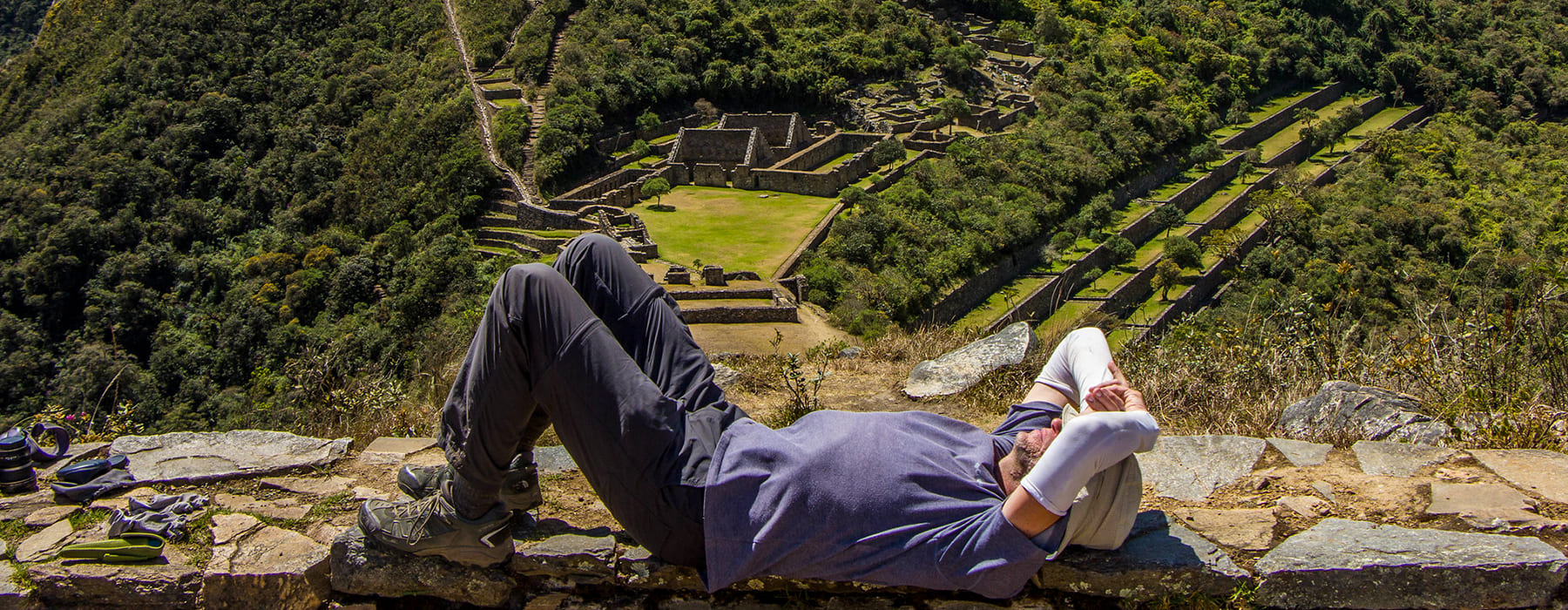 ANCIENT INCA RUINS OF CHOQUEQUIRAO