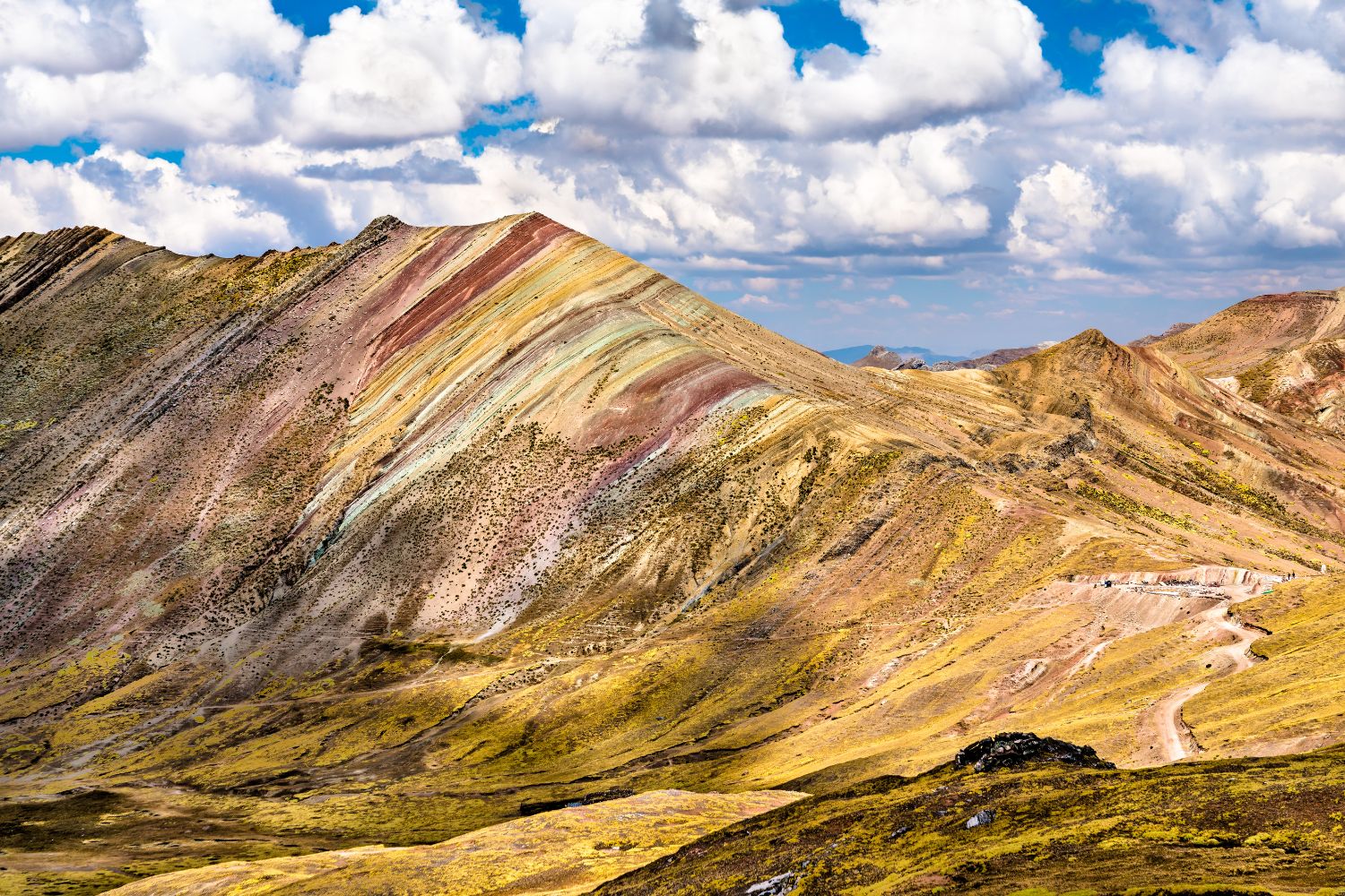 The Rainbow Mountain Palccoyo
