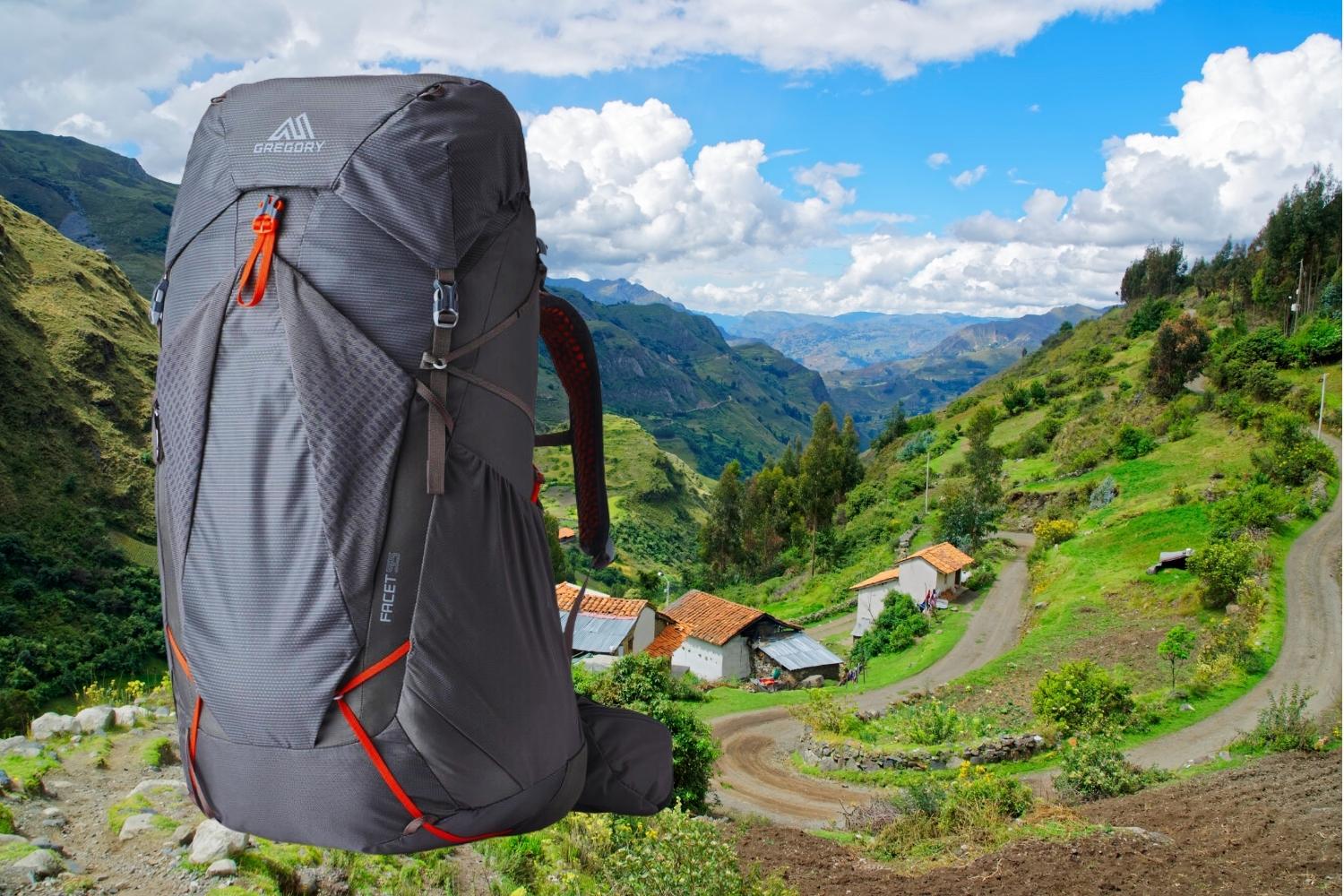 MOST COMFORTABLE HIKING BACKPACK: GREGORY FACET 55