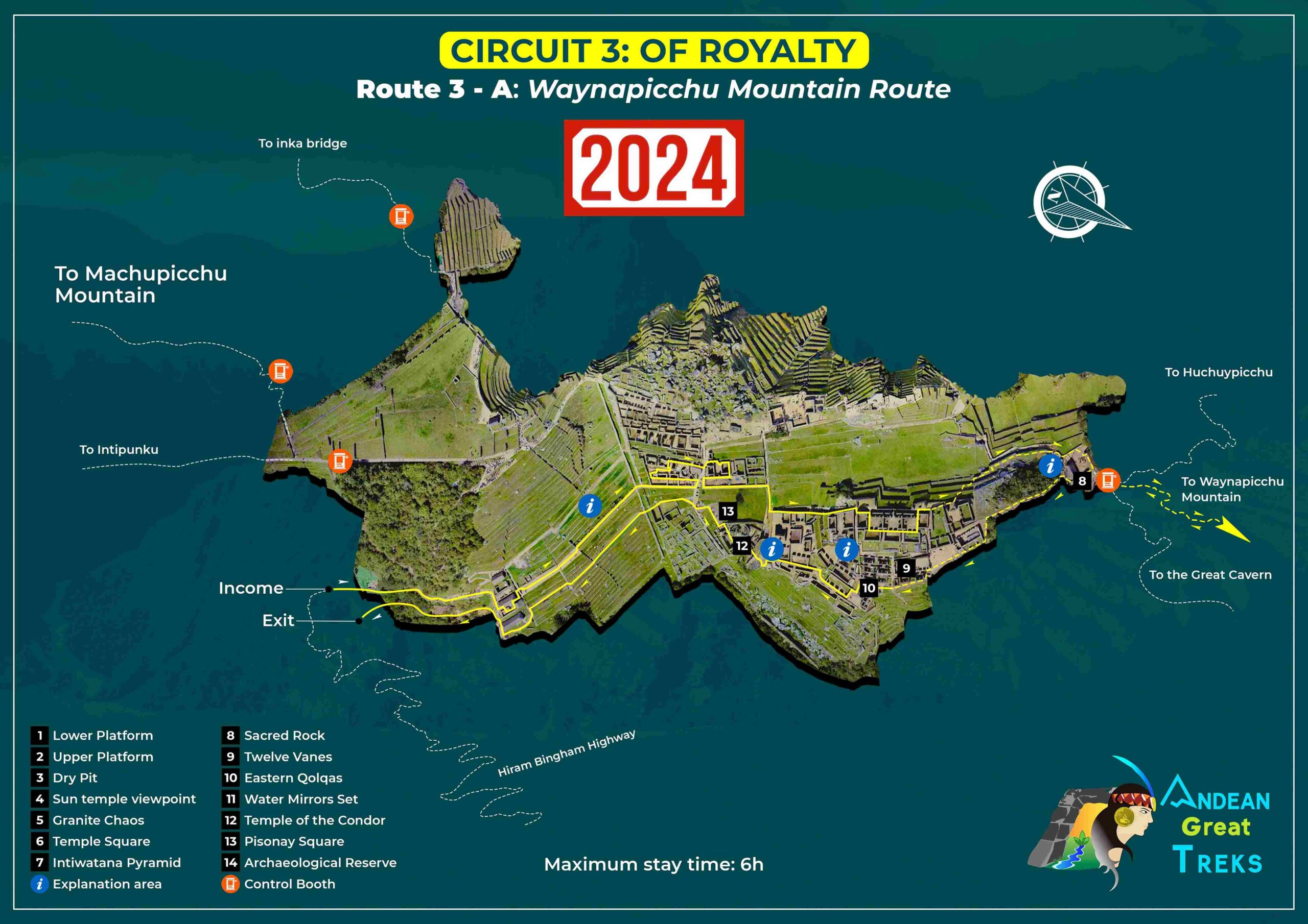 CIRCUIT 3 : ROYAUTÉ - 4 Itinéraires