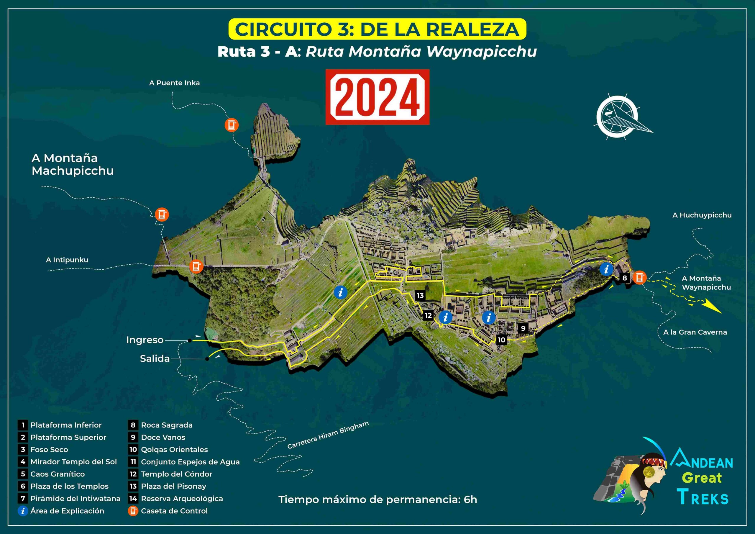 CIRCUITO 3: DE LA REALEZA - 4 Rutas