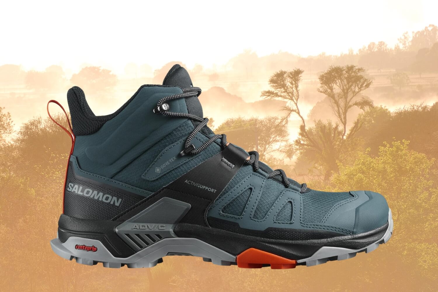 1. Salomon X Ultra 4 Mid GTX Hiking Boot 