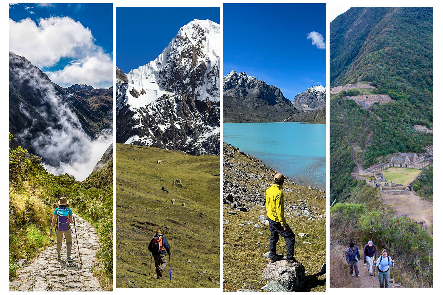 Hiking in the Andes of Peru