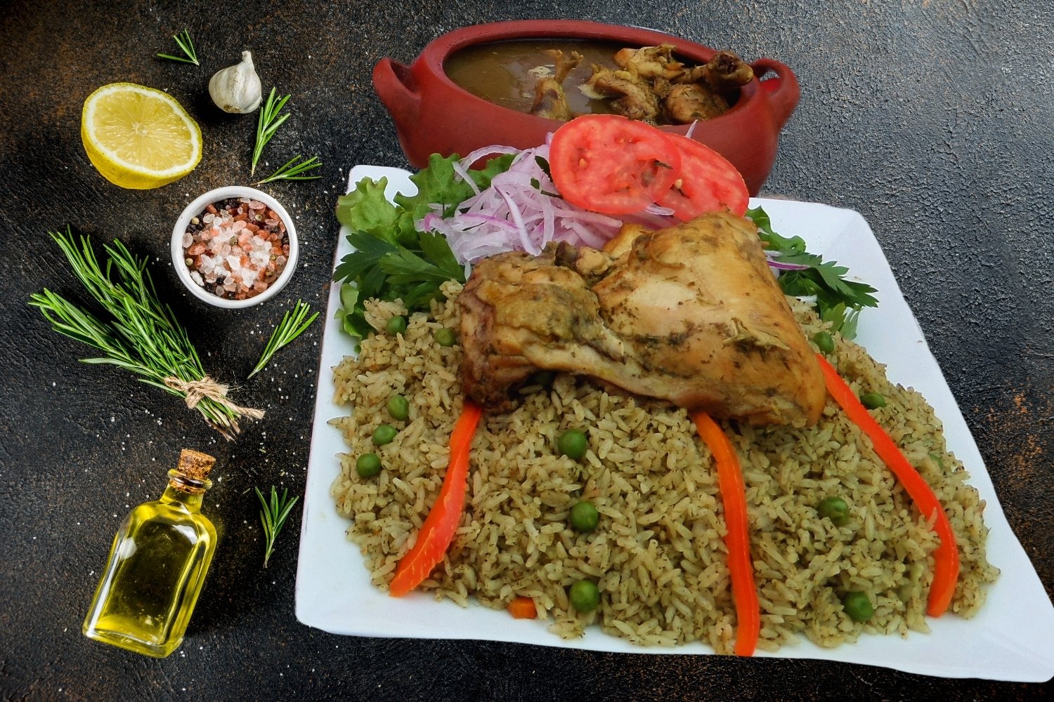 9. Arroz con pollo