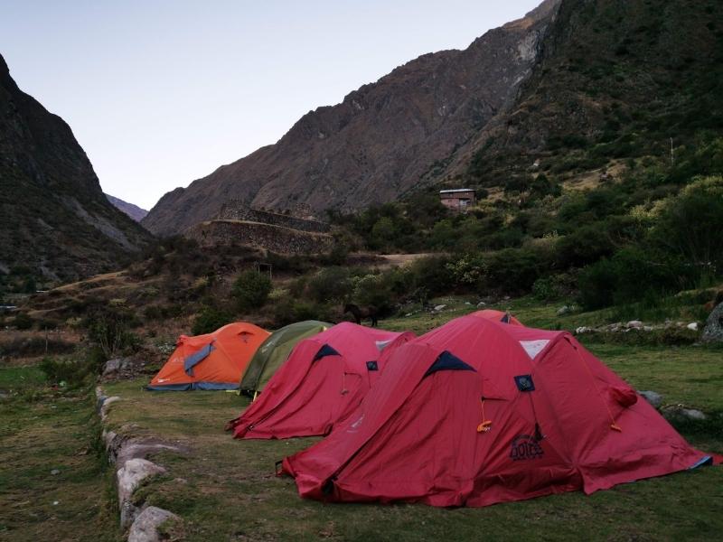 our travel equipment of andean great treks