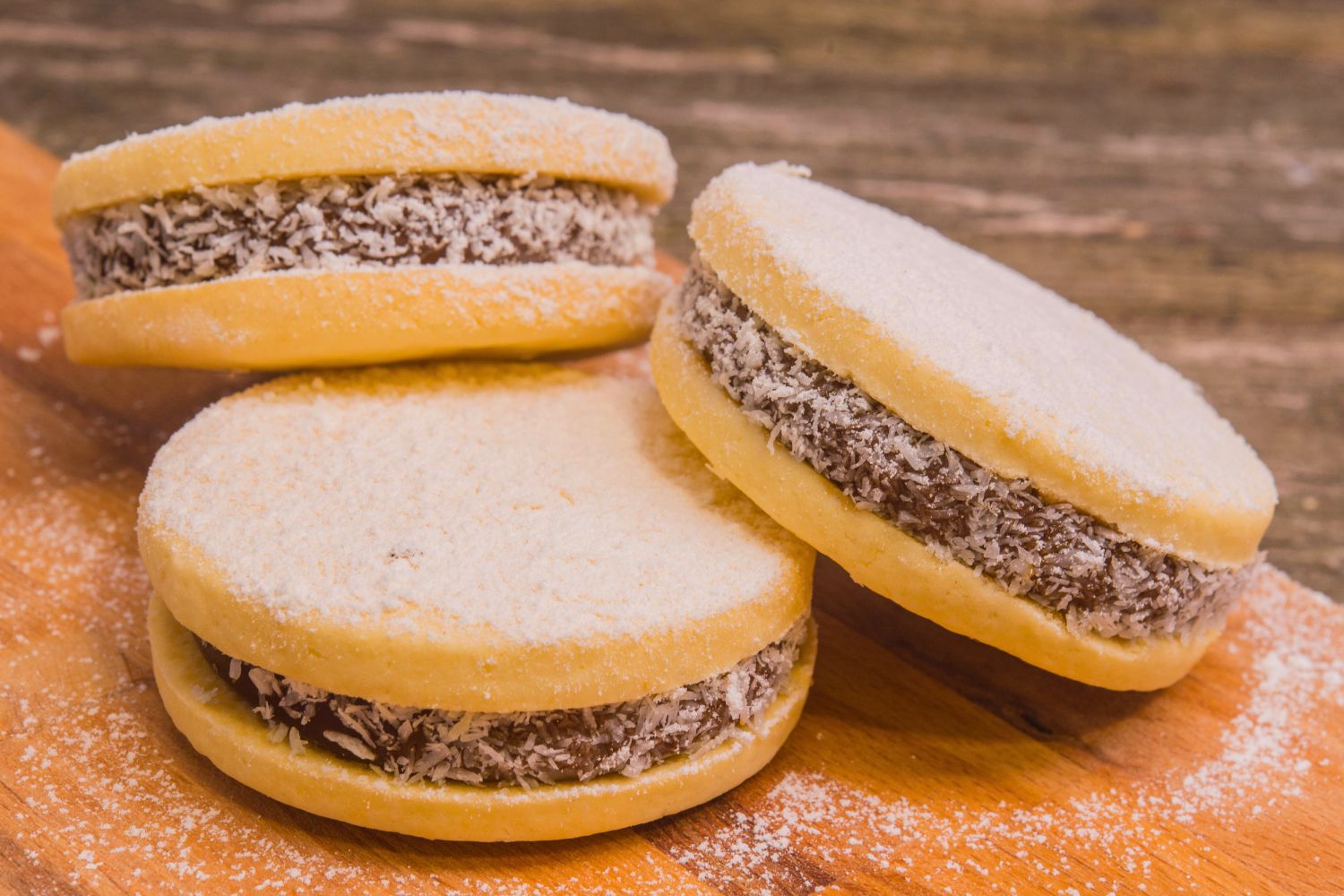 4. Alfajores mit Pudding