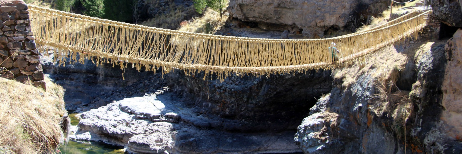 Video. WATCH: Rope bridges preserving the Inca heritage