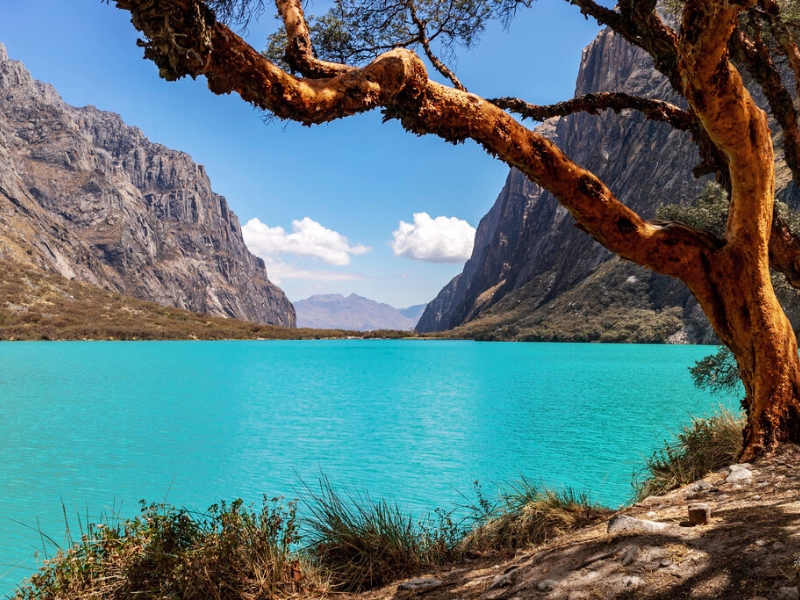 HUARAZ - LLANGANUCO - PORTACHUELO PASS - VAQUERIA - PARIA