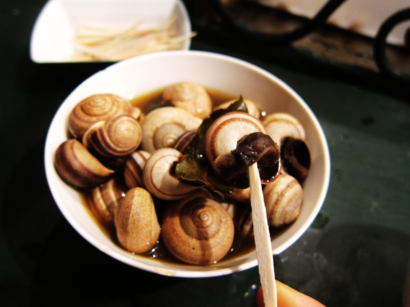 Soupe d'escargots Churu