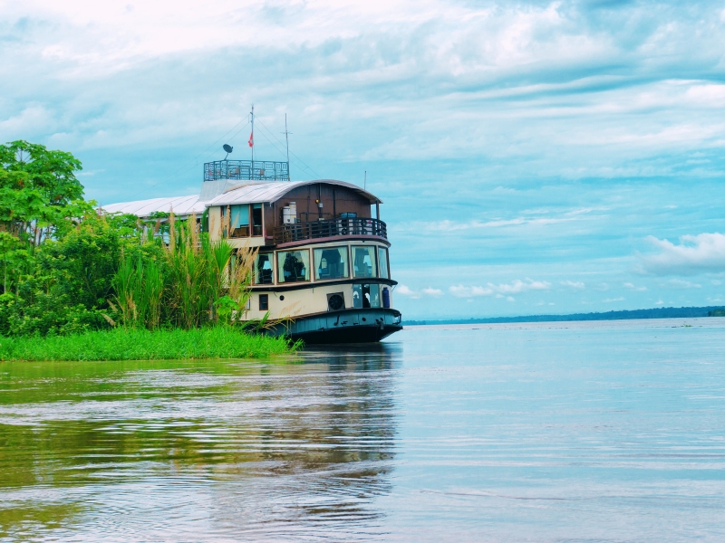 El río Amazonas